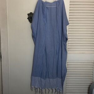Turkish towel breeze long kimono